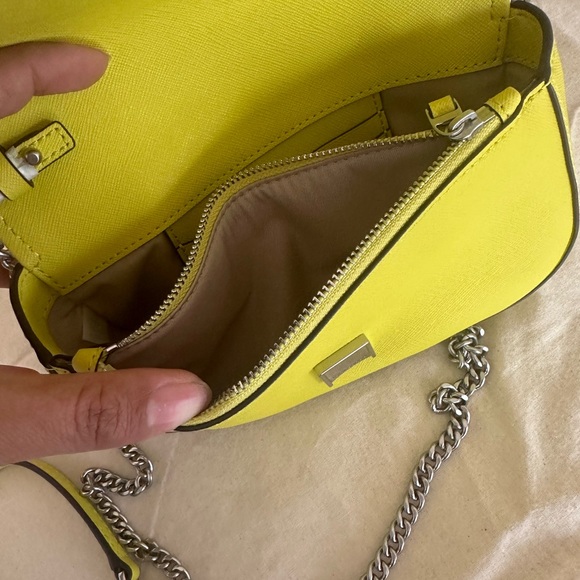 New Tory Burch EMERSON TOP HANDLE CROSSBODY TUSCAN YELLOW - Picture 5 of 10